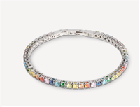 Bracciale Coeur De Lion in Acciaio Zircone 0600/30-1517 - 0600/30-1517